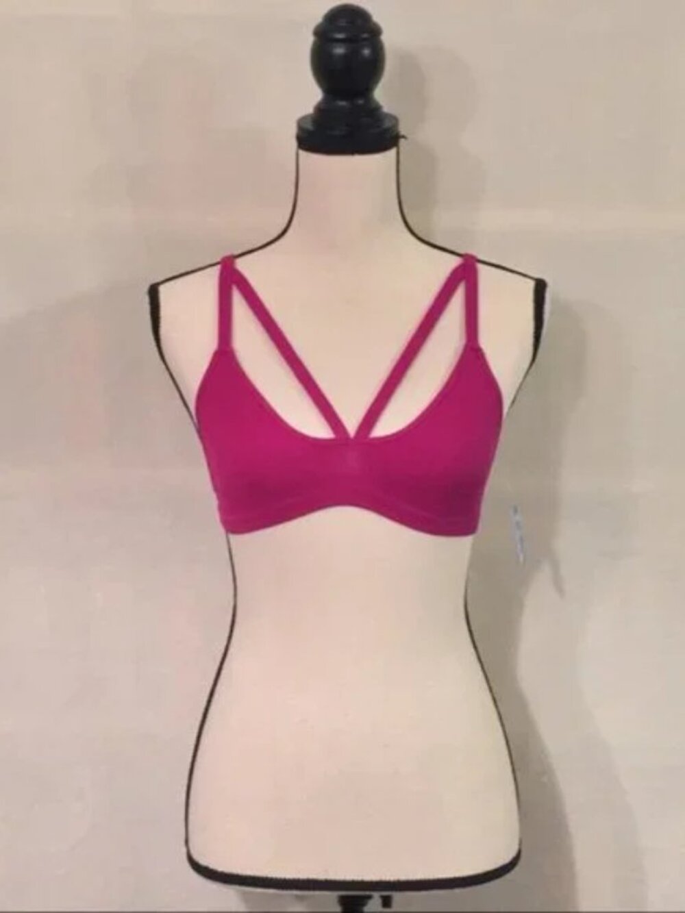 NWT Intimately Free People fuschia pink Keira strappy seamless bralette